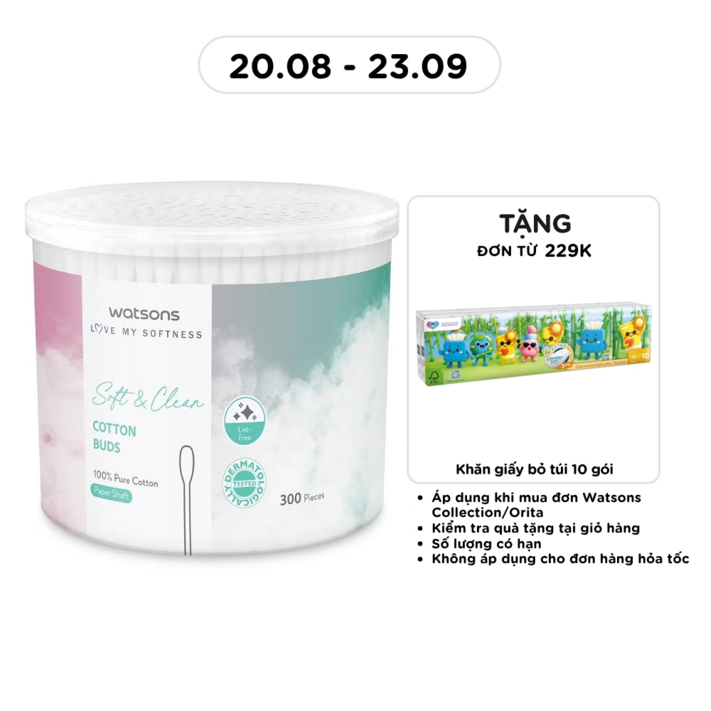 Paper Shaft Cotton Buds 300s image