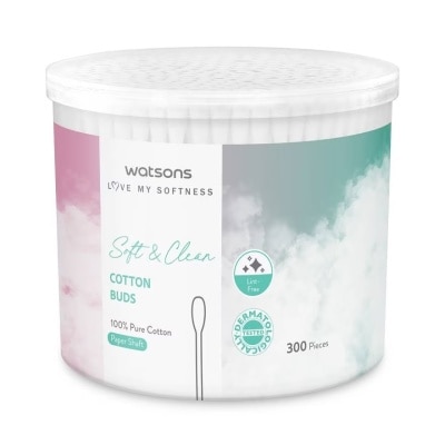 WATSONS - Paper Shaft Cotton Buds 300s