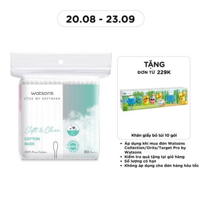 WATSONS - Tăm Bông Watsons Cotton Buds 80s image
