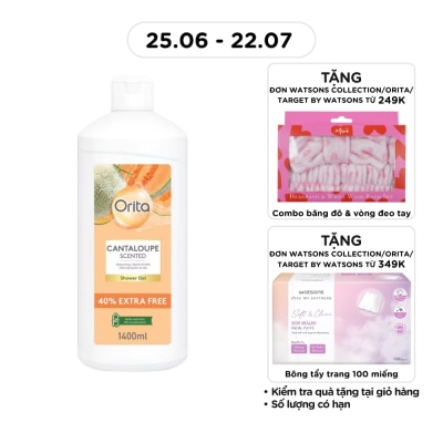 ORITA - Gel Tắm Orita Hương Dưa Lưới Cantaloupe Scented Shower Gel 1400ml