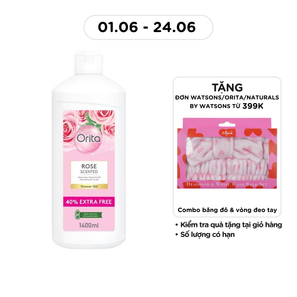 Shower Gel Rose Scented 1400ml