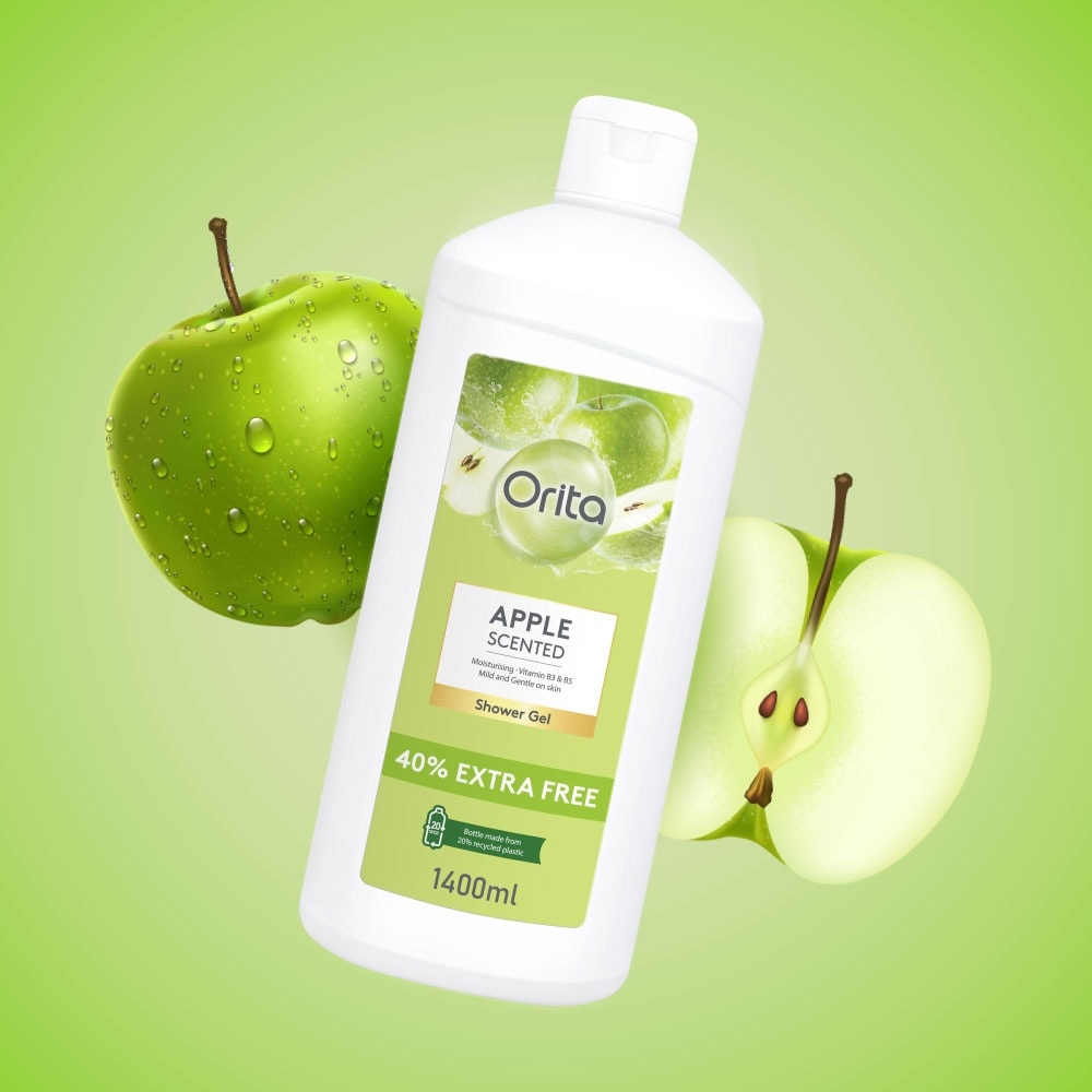 Shower Gel Apple Scented 1400ml