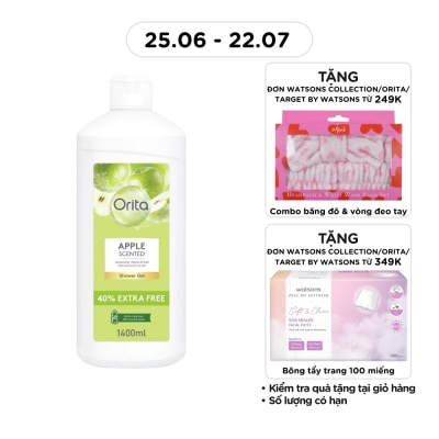 ORITA - Gel Tắm Orita Hương Táo Xanh Apple Scented Shower Gel 1400ml
