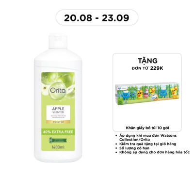 ORITA - Shower Gel Apple Scented 1400ml image
