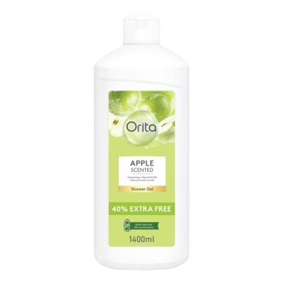 ORITA Gel Tắm Orita Hương Táo Xanh Apple Scented Shower Gel 1400ml