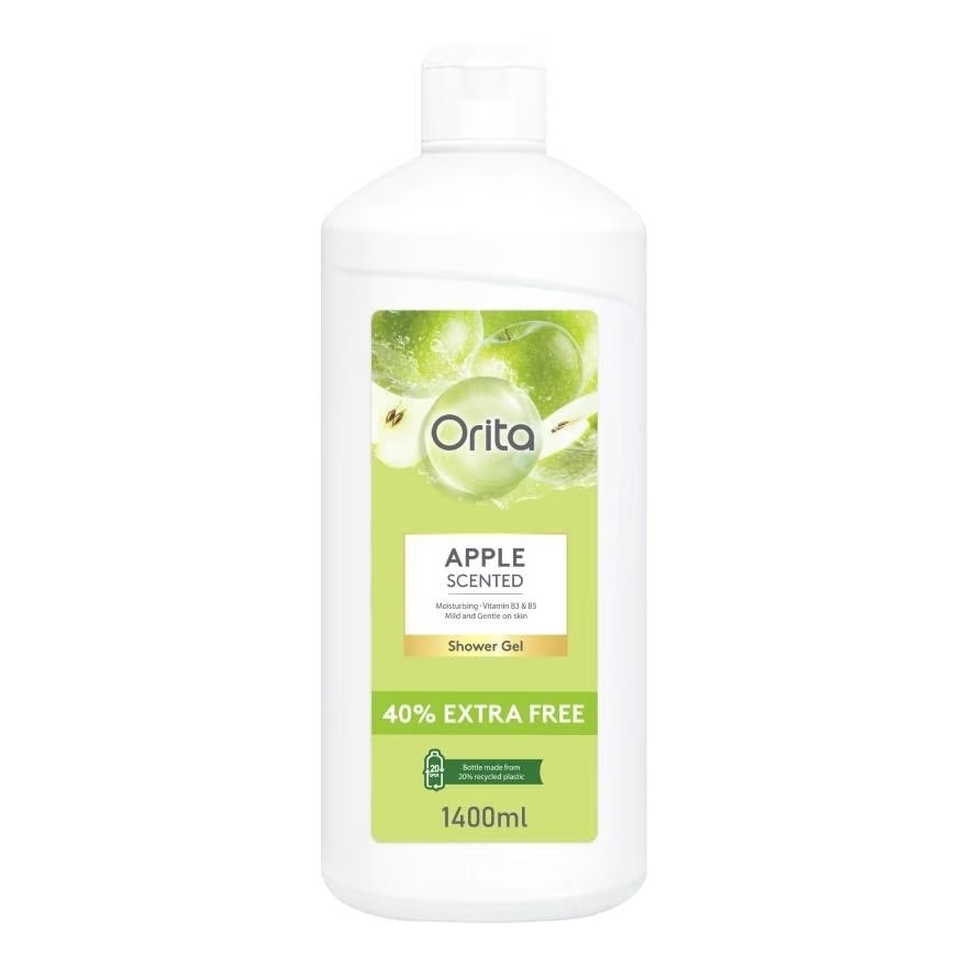 Gel Tắm Orita Hương Táo Xanh Apple Scented Shower Gel 1400ml