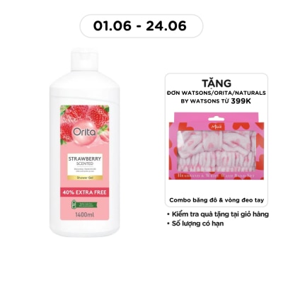 ORITA - Shower Gel Strawberry Scented 1400ml