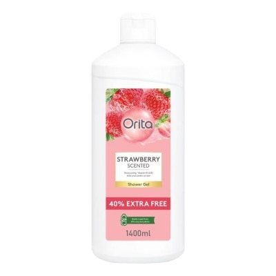 ORITA - Gel Tắm Orita Hương Dâu Strawberry Scented Shower Gel 1400ml