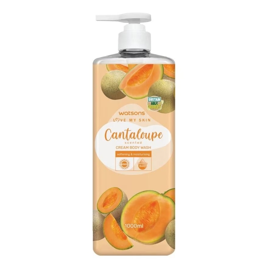 Love My Skin Cantaloupe Scented Cream Body Wash 1000ml