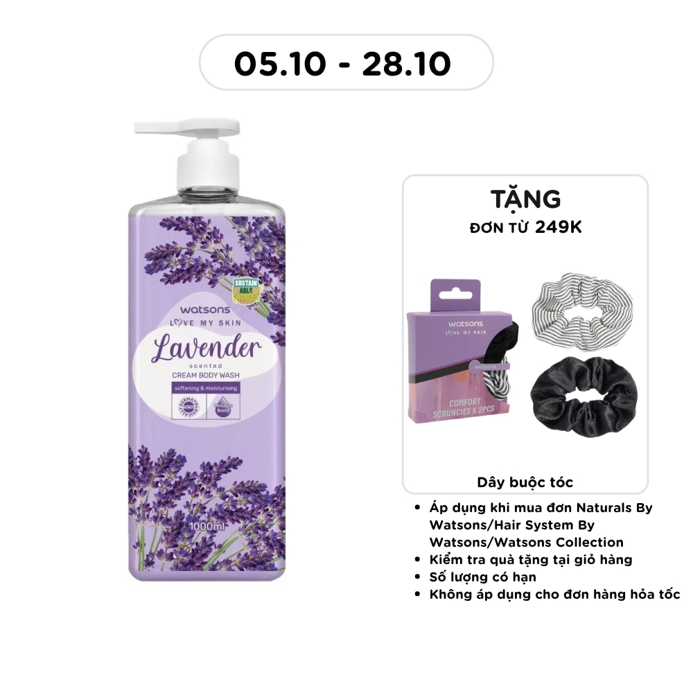 Love My Skin Lavender Scented Cream BodyWash 1000ml