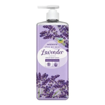 WATSONS Love My Skin Lavender Scented Cream BodyWash 1000ml