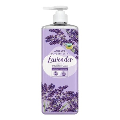 WATSONS - Kem Tắm Watsons Love My Skin Hương Oải Hương Cream Body Wash 1000ml
