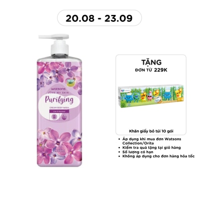 WATSONS - Love My Skin Purifying CreamBodyWash 1000ml image