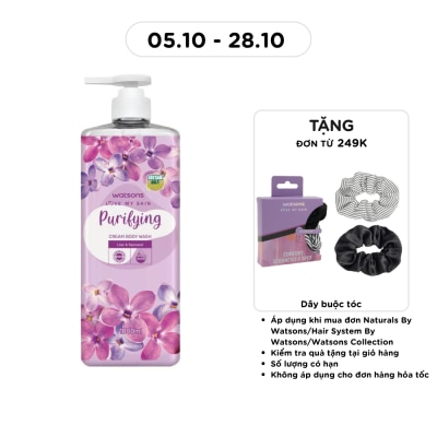 WATSONS Love My Skin Purifying CreamBodyWash 1000ml image