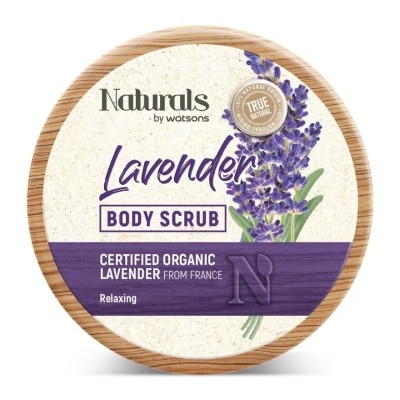 NATURALS BY WATSONS Tẩy Tế Bào Chết Cơ Thể Naturals By Watsons Lavender Body Scrub 200g