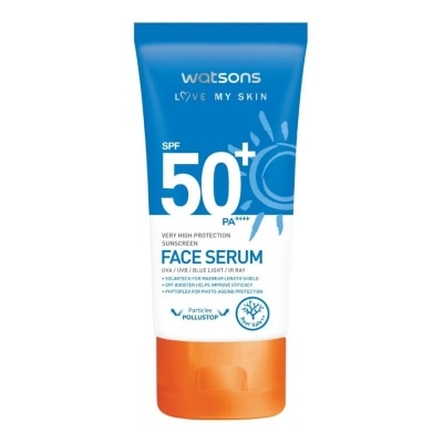 WATSONS Tinh Chất Chống Nắng Cho Mặt Watsons Very High Protection Sunscreen Face Serum SPF50 50ml