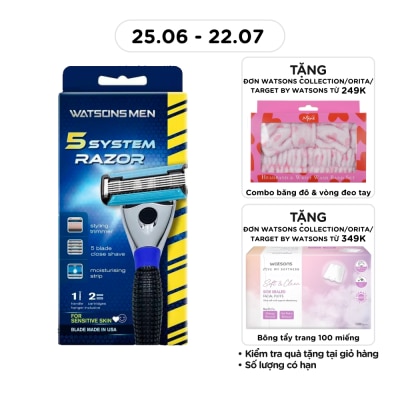 WATSONS - Men 5 Blade System Razor