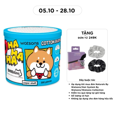 WATSONS Cotton Buds Shibainc Comics 300pcs image