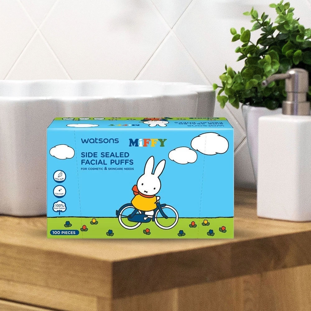 Bông Tẩy Trang Watsons Cotton Pads Miffy 100pcs