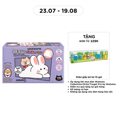 WATSONS - Bông Tẩy Trang Watsons Cotton Pads Shibainc Comics 100pcs image