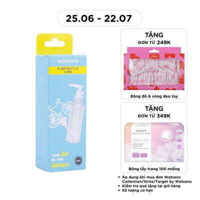 WATSONS - Pump Dispenser Bottle 100ml