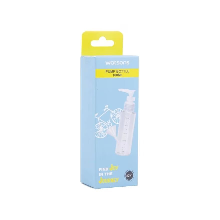 Chai Rỗng Pump Watsons Đựng Mỹ Phẩm 100ml