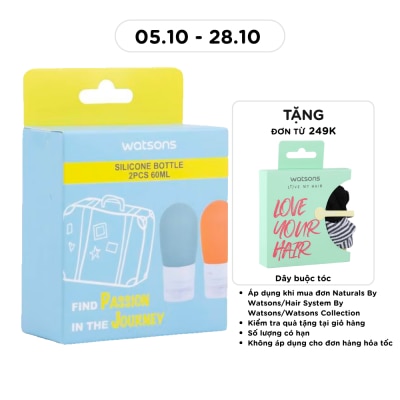 WATSONS Silicone Bottle Liquid Divider 60ml x 2pcs image