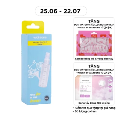 WATSONS - Chai Rỗng Dạng Xịt Watsons 100ml