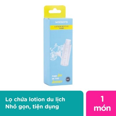 WATSONS Chai Rỗng Đựng Mỹ Phẩm Watsons 100ml