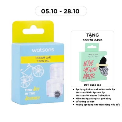 WATSONS Cream Container 15g x 2pcs image