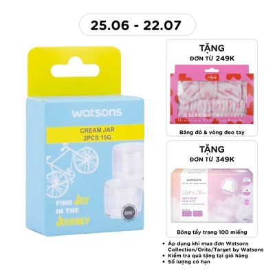 WATSONS - Cream Container 15g x 2pcs