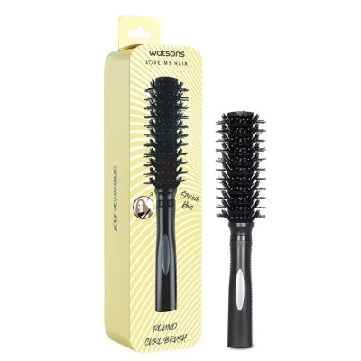 WATSONS Lược Tròn Tạo Kiểu Tóc Watsons Round Curl Brush 1pcs