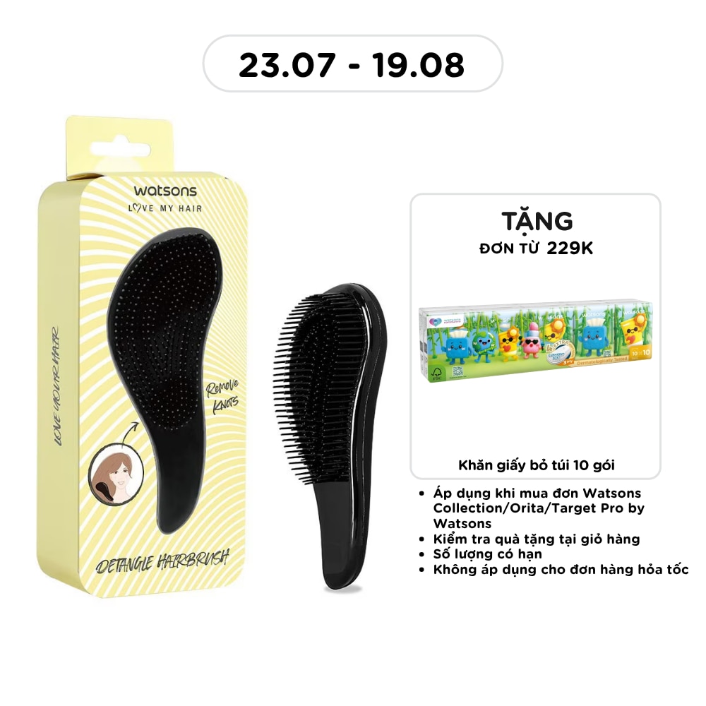 Watsons Detangle Hair Brush 1pcs image