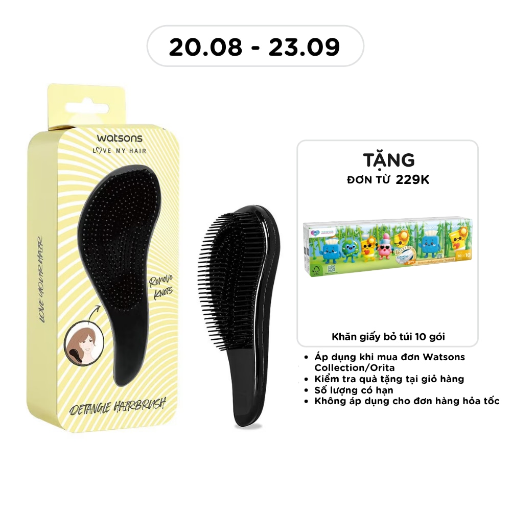 Watsons Detangle Hair Brush 1pcs