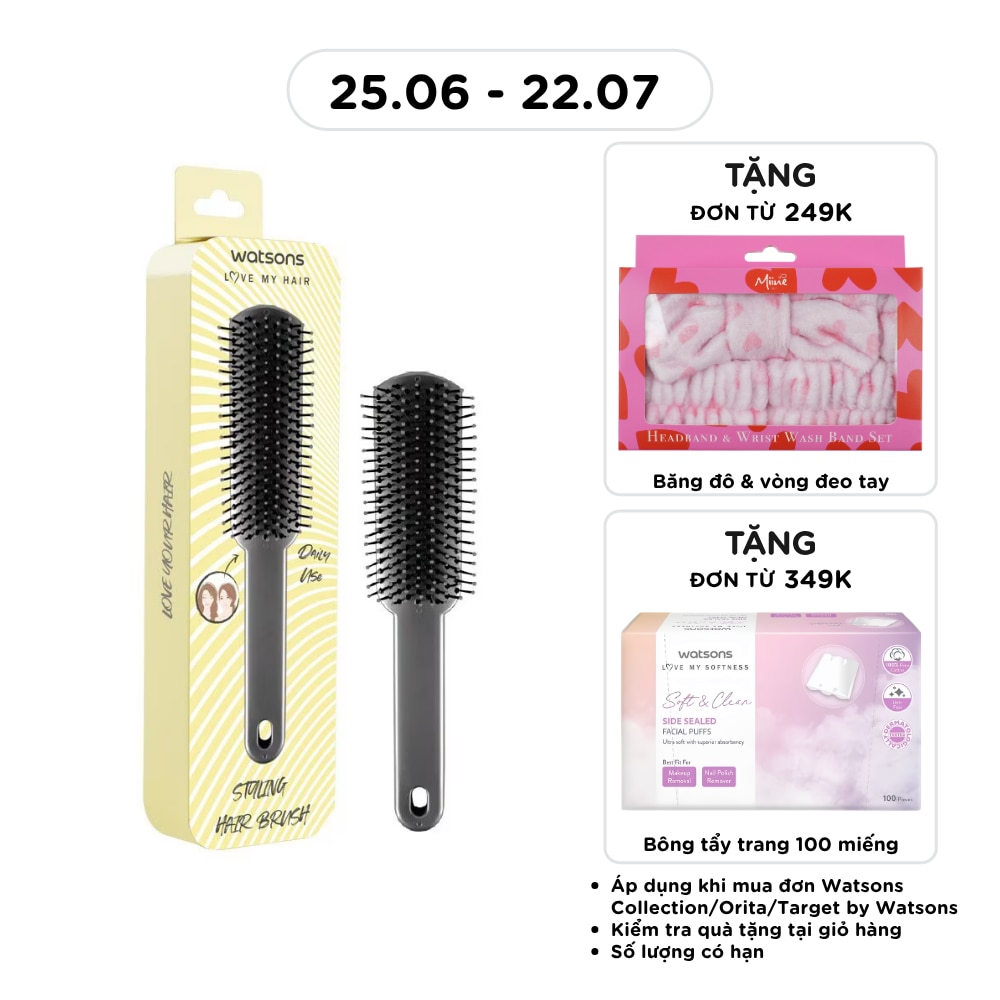 Watsons Styling Hair Brush 1pcs