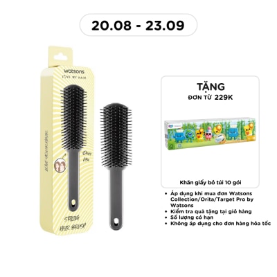 WATSONS - Lược Tạo Kiểu Chuyên Nghiệp Watsons Styling Hair Brush 1pcs image