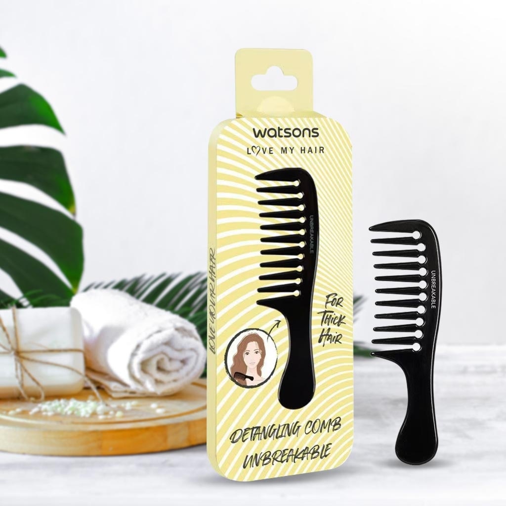 Lược Gỡ Rối Răng Thưa Watsons Detangling Comb 1pcs