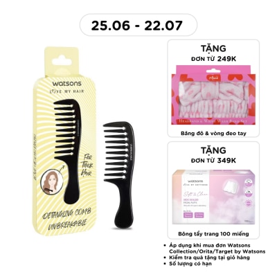 WATSONS - Watsons Detangling Comb 1pcs