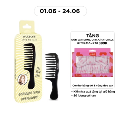 WATSONS - Watsons Detangling Comb 1pcs