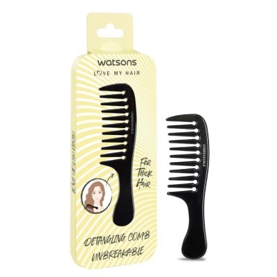 WATSONS Lược Gỡ Rối Răng Thưa Watsons Detangling Comb 1pcs