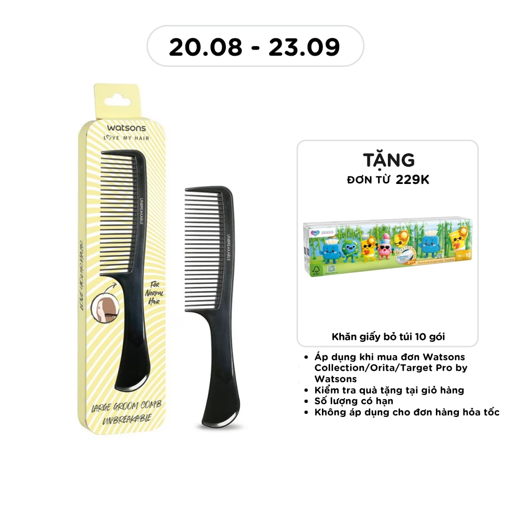 Lược Chải Tóc Watsons Large Groom Comb 1pcs image