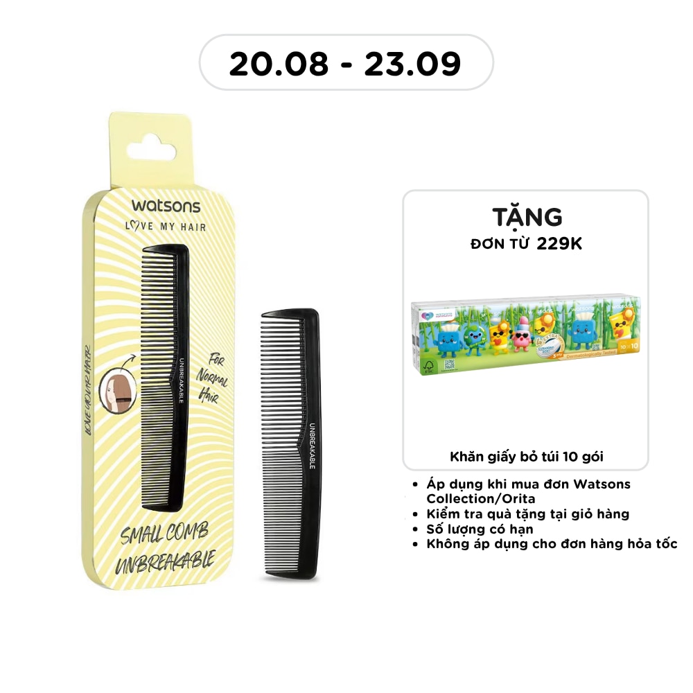 Watsons Small Comb Unbreakable 1pcs image