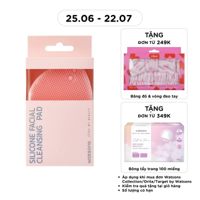 WATSONS - Silicone Facial Cleansing Pad