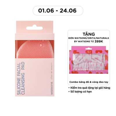 WATSONS - Silicone Facial Cleansing Pad
