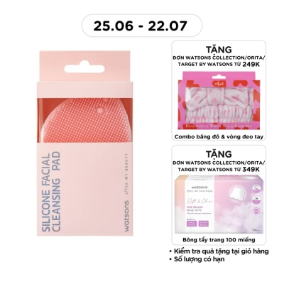WATSONS - Miếng Rửa Mặt Watsons Silicone Làm Sạch Sâu