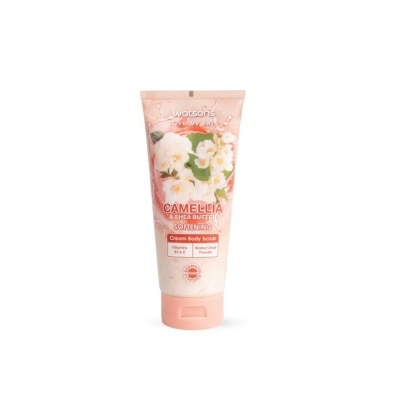 WATSONS Tẩy Tế Bào Chết Toàn Thân Watsons Hoa Trà & Bơ Hạt Mỡ 200g