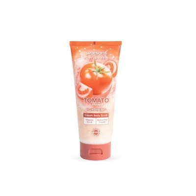 WATSONS Tẩy Tế Bào Chết Toàn Thân Watsons Cà Chua & Đu Đủ 200g