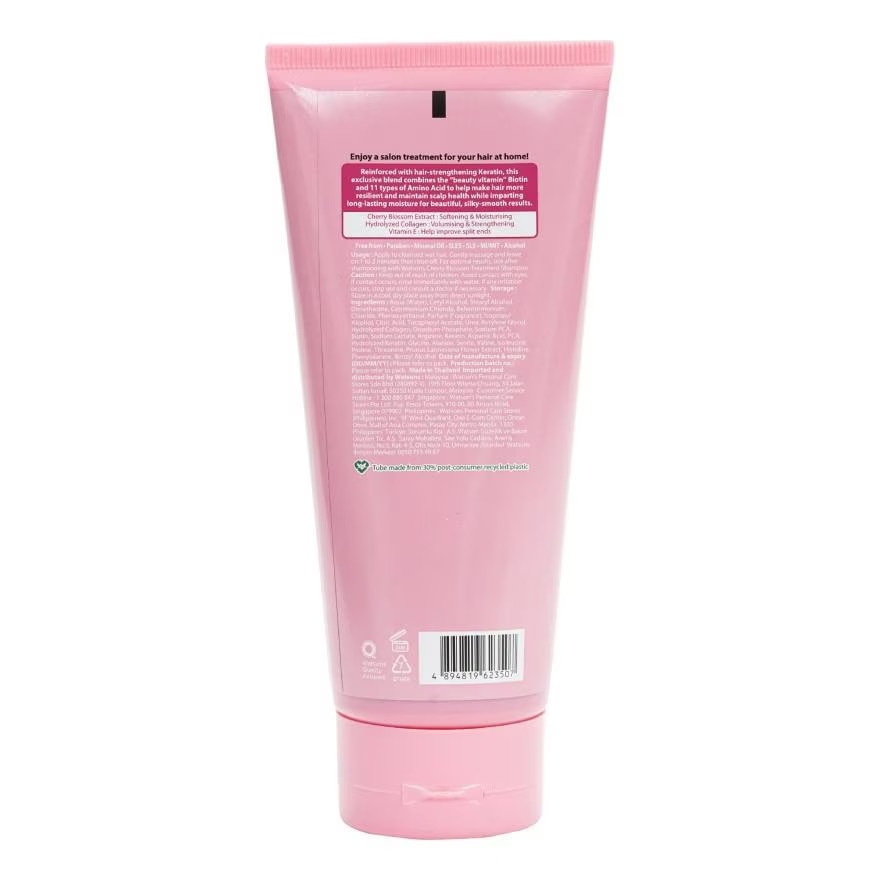Dầu Xả Watsons Chiết Xuất Hoa Anh Đào Cho Tóc Xỉn Màu & Tóc Thường 200ml