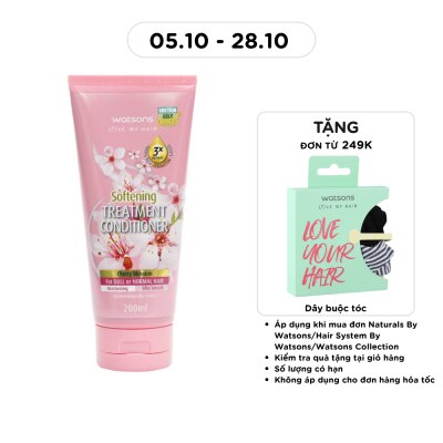 WATSONS Treatment Conditioner Cherry Blossom for Dull or Normal Hair 200ml image