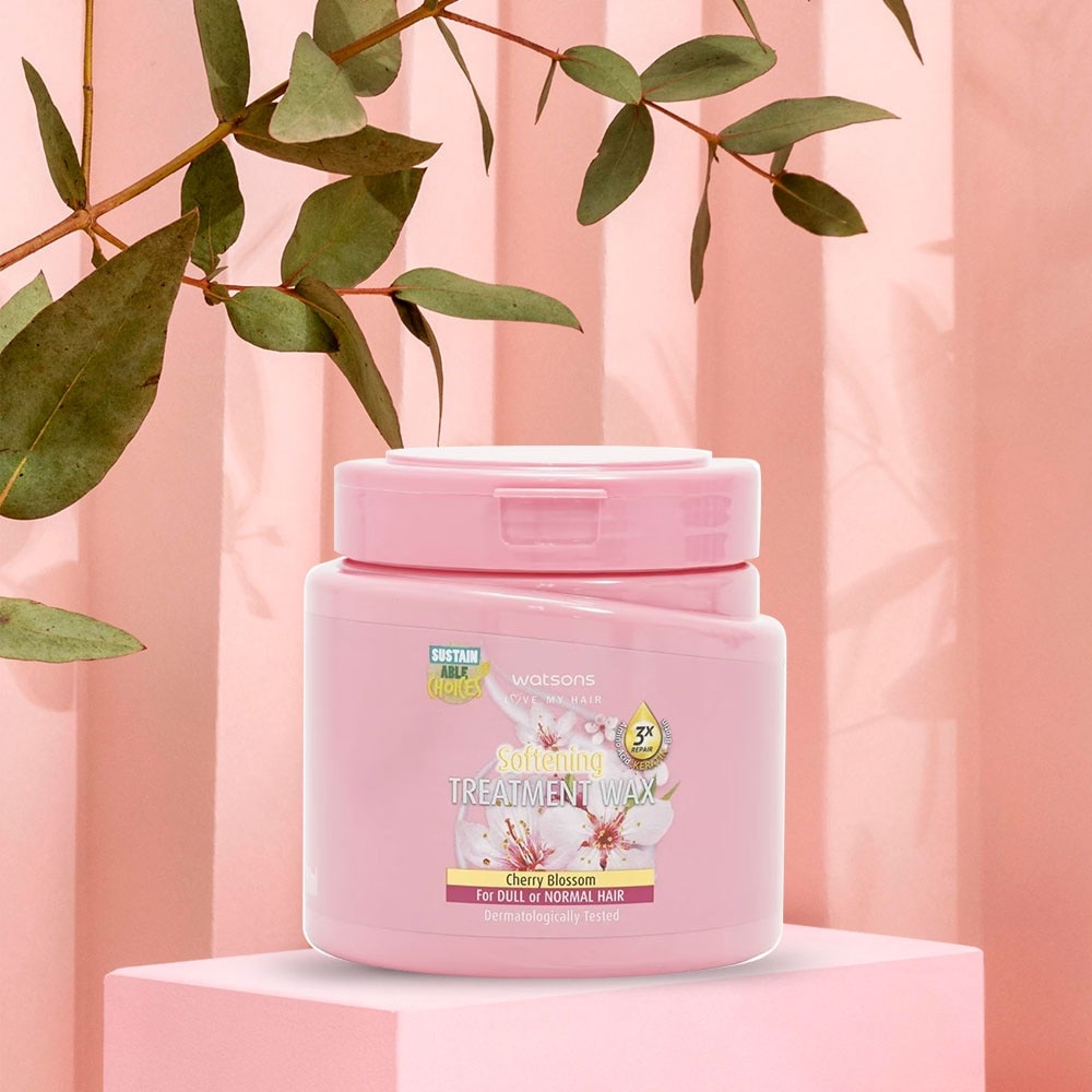 Treatment Wax Cherry Blossom for Dull or Normal Hair 500ml